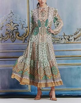 完売品 Sov. ソブ フラワーシフォン ワンピース ロング丈 総柄 38 完売品 Sov. ソブ フラワーシフォン ワンピース ロング丈 総柄